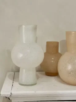 Olsson & Jensen - Spume vaasi 41cm, valkoinen