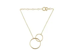 Pernille Corydon - Double Plain rannekoru, kulta