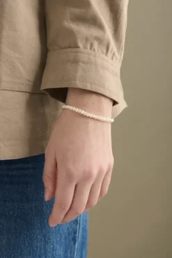 Pernille Corydon - Lagoon rannekoru, hopea