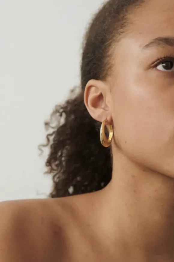 Pernille Corydon - Large Globe Huggies, kulta