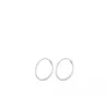 Pernille Corydon - Micro Plain Hoops, hopea 15mm