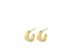 Pernille Corydon - Mini Ocean Shine korvakorut, kulta