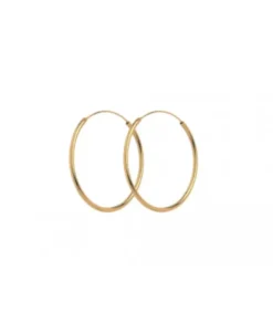 Pernille Corydon - Mini Plain Hoops, kulta 20mm