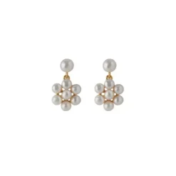 Pernille Corydon - Ocean Bloom korvakorut, kulta