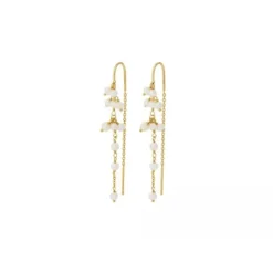 Pernille Corydon - Ocean Treasure korvakorut, kulta