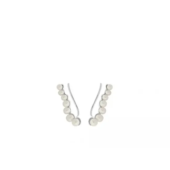 Pernille Corydon - Ocean Treasure Ear Climbers, hopea