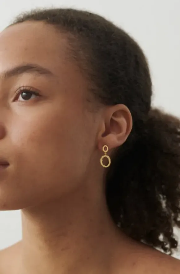 Pernille Corydon - Shadow Storm korvakorut, hopea