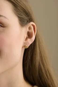 Pernille Corydon - Small Bellis korvakorut, hopea