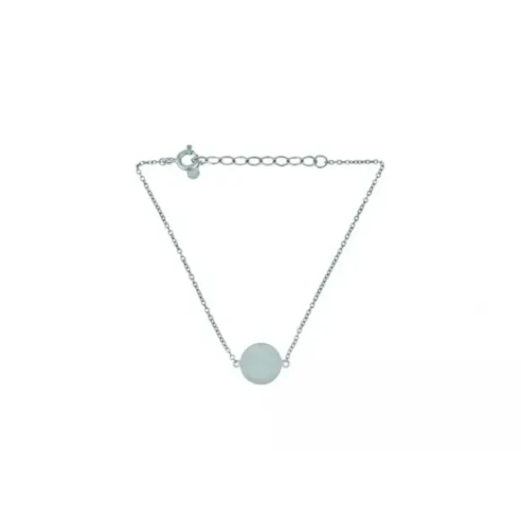 Pernille Corydon - Small Coin rannekoru, hopea