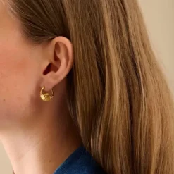 Pernille Corydon - Small Sphere korvakorut, kulta