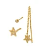 Pernille Corydon - Sparkling Star Earring box, kulta