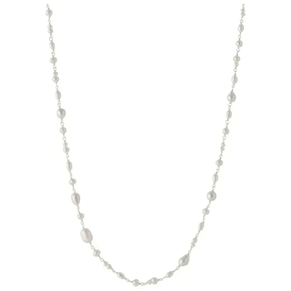 Pernille Corydon - White Dreams kaulakoru, hopea