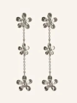 Pernille Corydon - Wild Poppy korvakorut, hopea