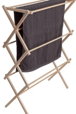 Pesuliisu - puinen pyykkiteline, leveä