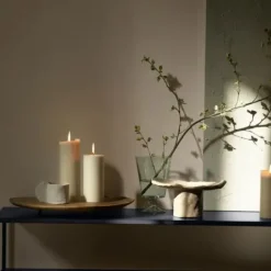 Pöytäkynttilä 20cm, sand