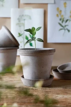 Ruukku Flora RAW Grey, Ø 30 cm