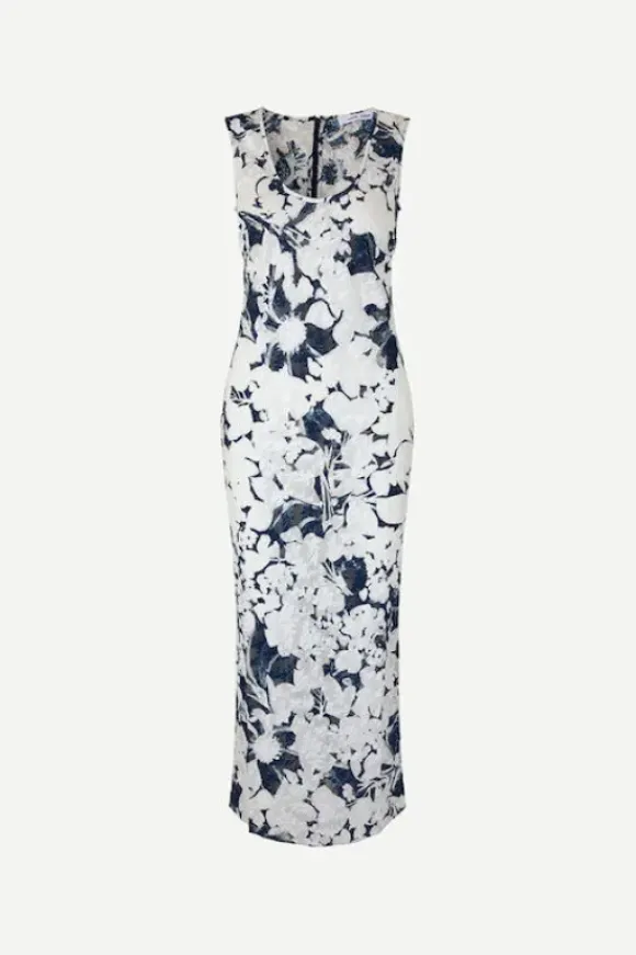 Samsoe&Samsoe - Alina mekko, Flora blue