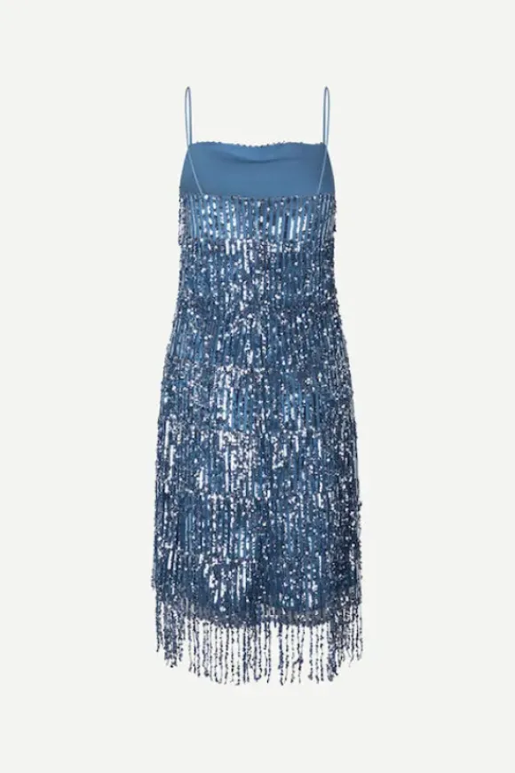 Samsoe&Samsoe - Astella mekko, midi blue