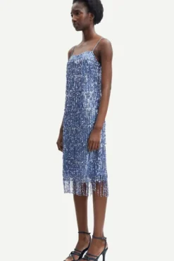 Samsoe&Samsoe - Astella mekko, midi blue