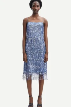 Samsoe&Samsoe - Astella mekko, midi blue