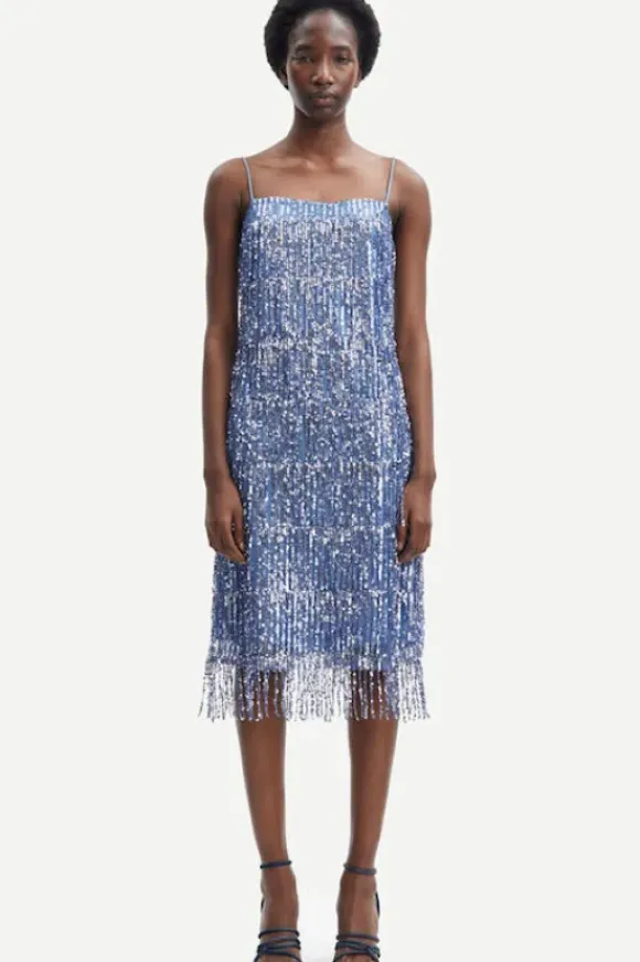 Samsoe&Samsoe - Astella mekko, midi blue