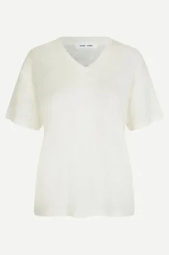 Samsoe&Samsoe - Saeli t-paita pellavaa, solitary star