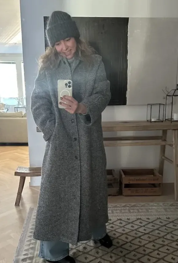 Samsoe&Samsoe - Samolly villakangastakki, black