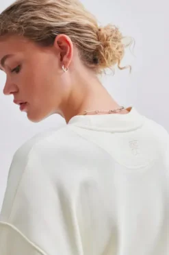 Second Female - Abadell collegepaita, off white