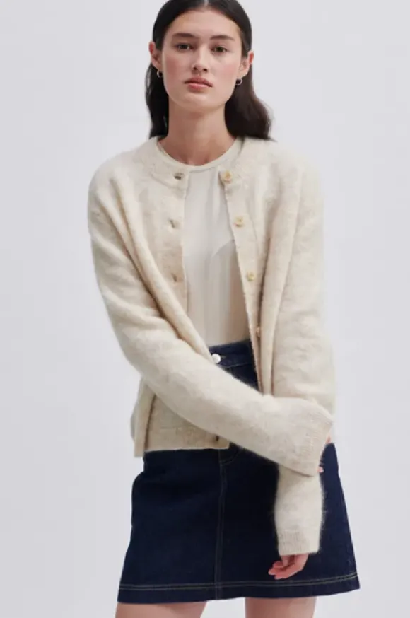 Second Female - Brook lyhyt neuletakki, brazilian sand