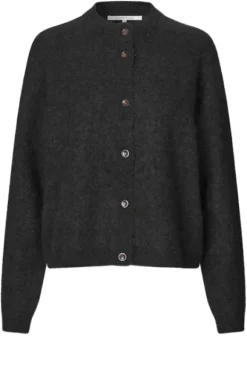 Second Female - Brook lyhyt neuletakki, black