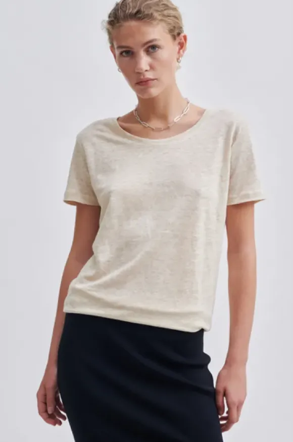 Second Female - Peony t-paita, french oak