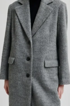 Sera villakangastakki, grey melange