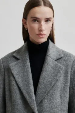 Sera villakangastakki, grey melange