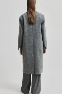 Sera villakangastakki, grey melange