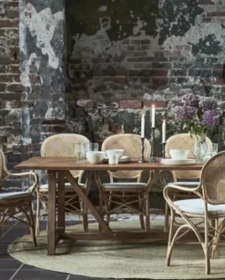 Sika-Design – Rossini rottinkituoli käsinojilla, naturel