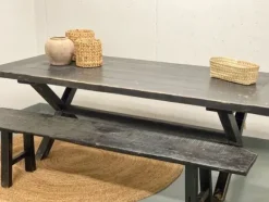 Snowdrops Copenhagen – pitkä penkki #810, black