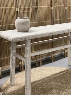 Snowdrops Copenhagen – pitkä sivupöytä PURE #670, off white