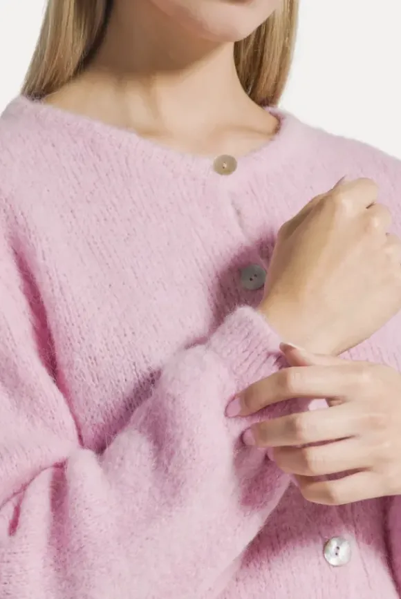 Susan neuletakki alpakkaa, soft berry