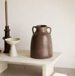 Tadevase vaasi 29cm, mocca