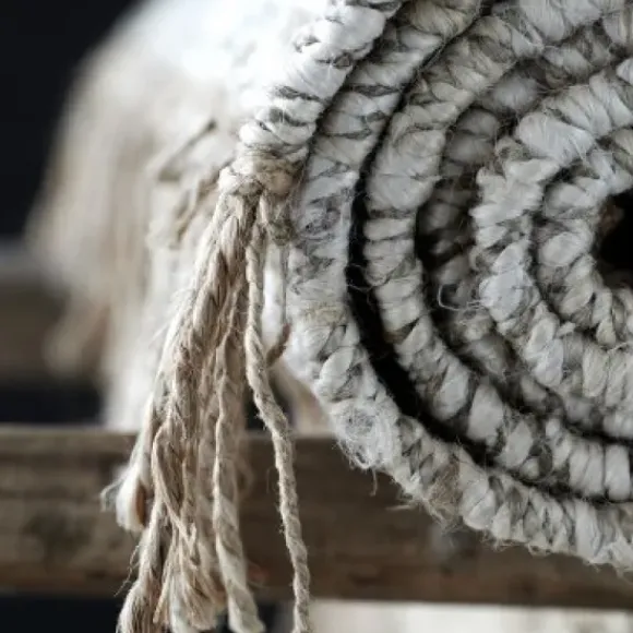 Tell Me More - hamppumatto hapsuilla 80x200, tie mix