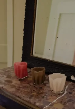 Tess vaasi/lyhty, brown