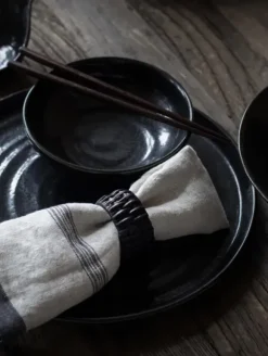 Thea servetti, denim stripe