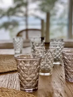 Tine K Home - Facet tuikkulasi, sand