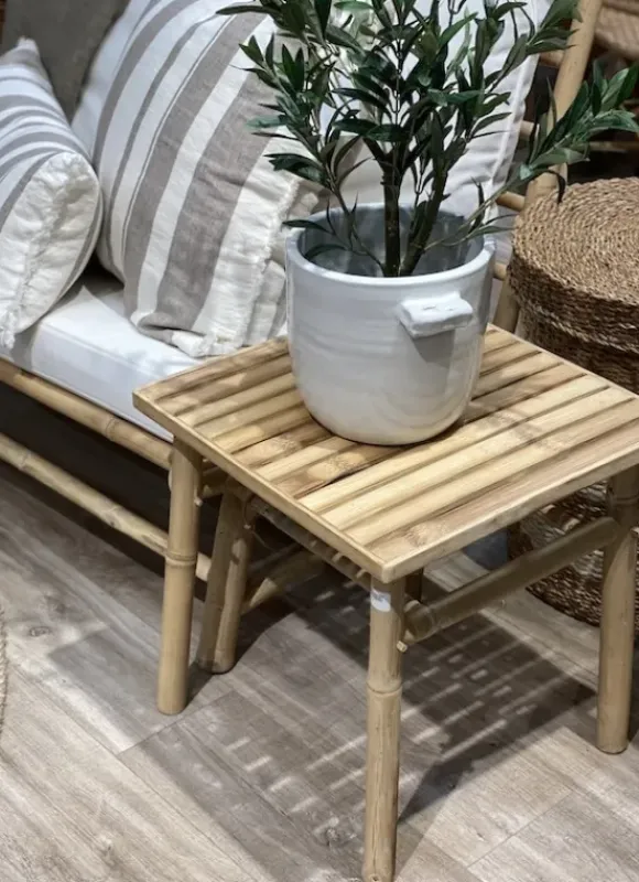 Tine K Home - pieni bambupöytä 45x45x45 cm