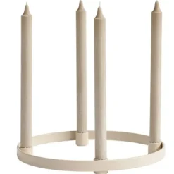 Tine K Home - rengaskynttelikkö, 30cm, hiekka