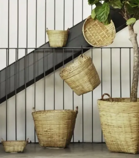 Tine K Home – säilytyskori basic kahvoilla, L