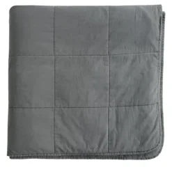 Tine K Home - tikattu päiväpeitto, 260x260cm GREY