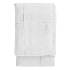 Tine K Home - tikattu päiväpeitto 260x260 cm, WHITE