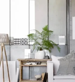 Tine K Home bambuinen sivupöytä, 90x37x76 cm