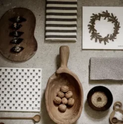 Tiskirätti 2pack 25x25, mocca